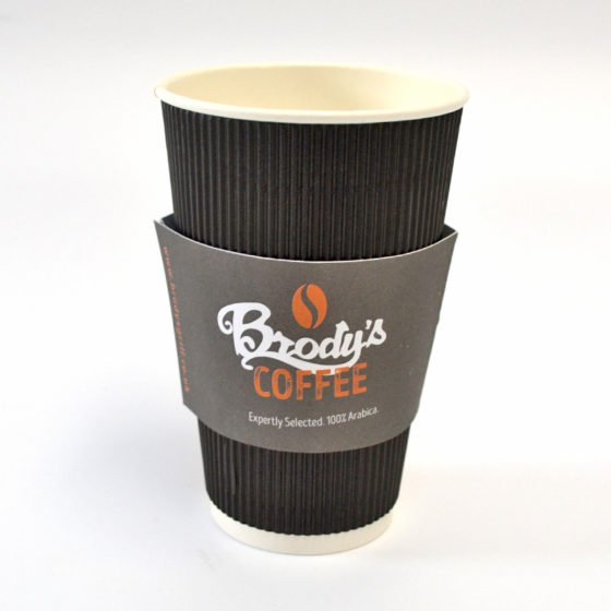 16oz Hot Coffee Cup Sleeve