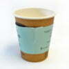 coffee cup with interlocking sleeve
